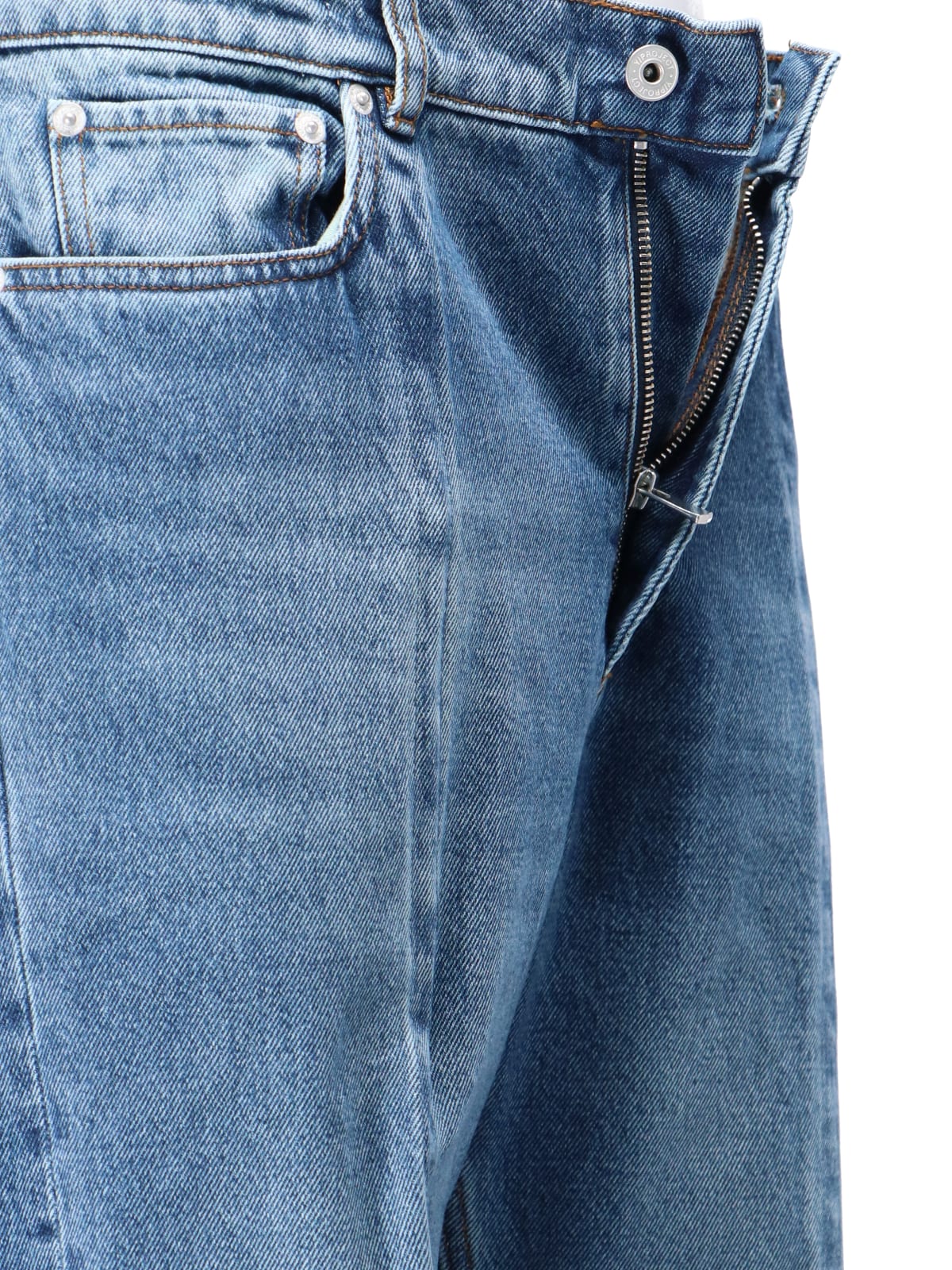 Shop Y/project Evergreen Jeans In Blue