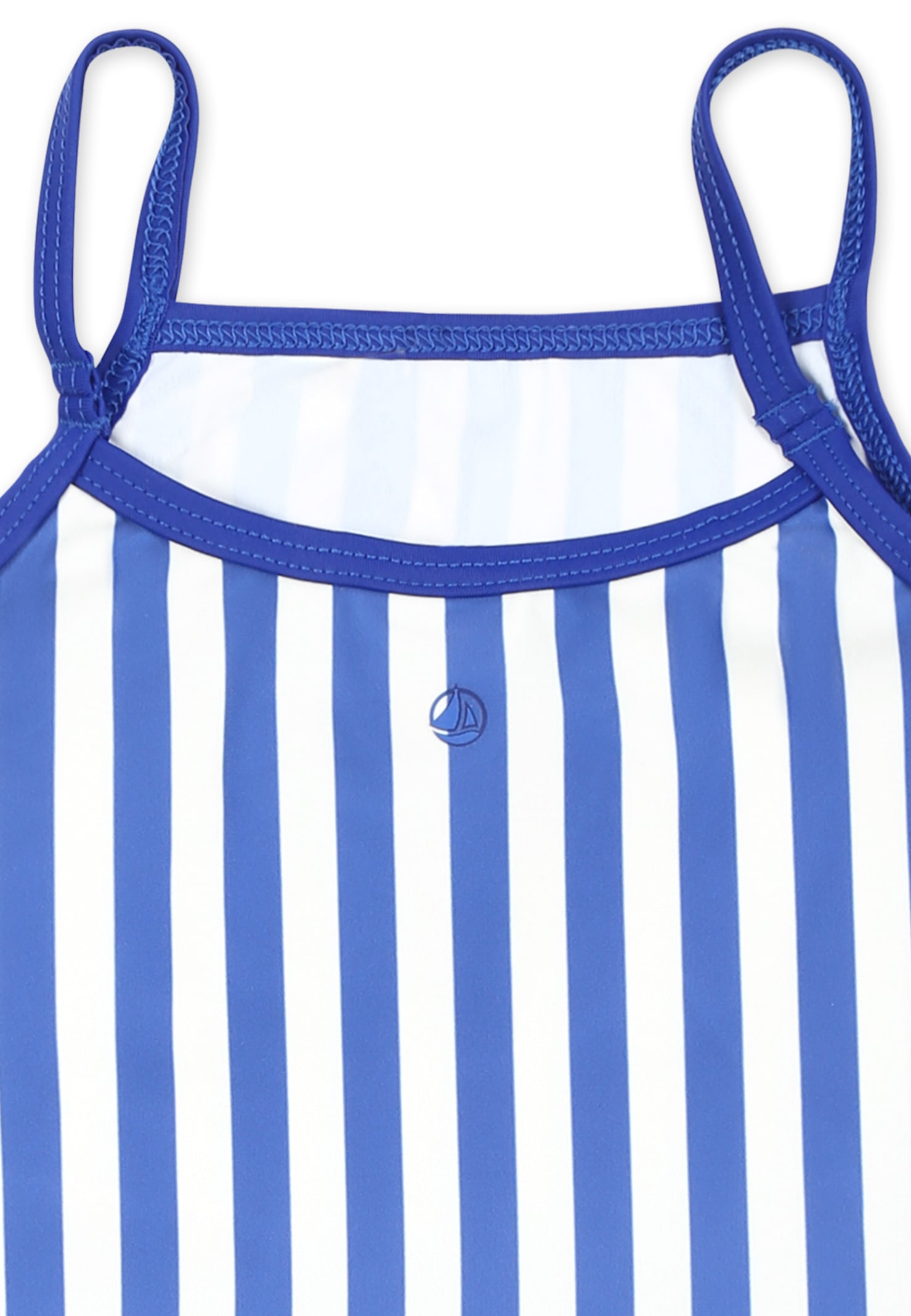 Petit Bateau Light Blue Swimsuit For Baby Girl In Light Blue