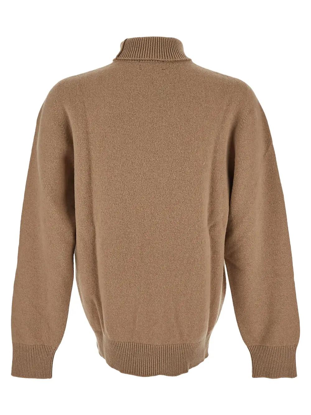 Laneus Turtleneck Knit In Cammello/camel