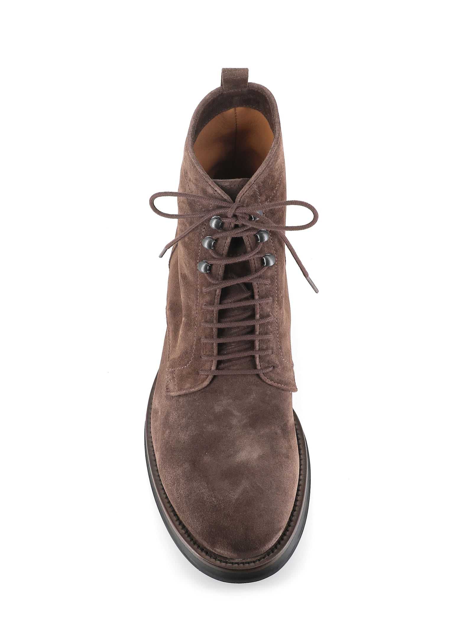 Alberto Fasciani Lace-up Boot Caleb 47055 In Brown