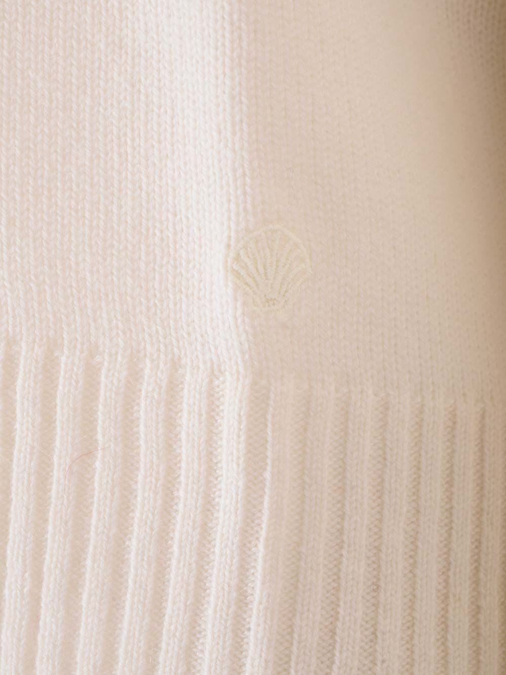 Loulou Studio Polo Shirt-style Sweater In White