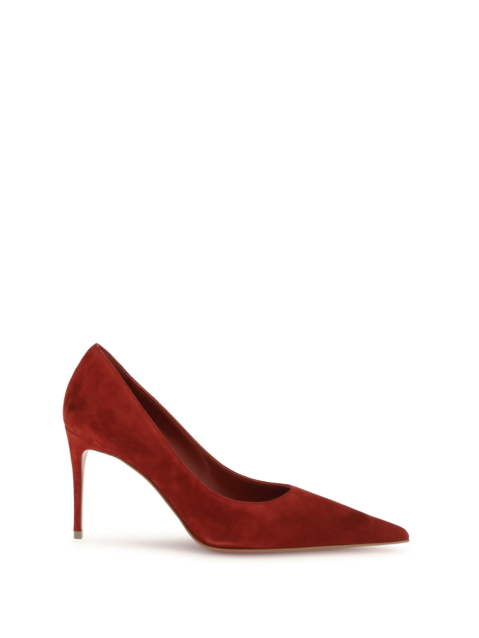 Christian Louboutin Women Velvet Kate Pumps In Red