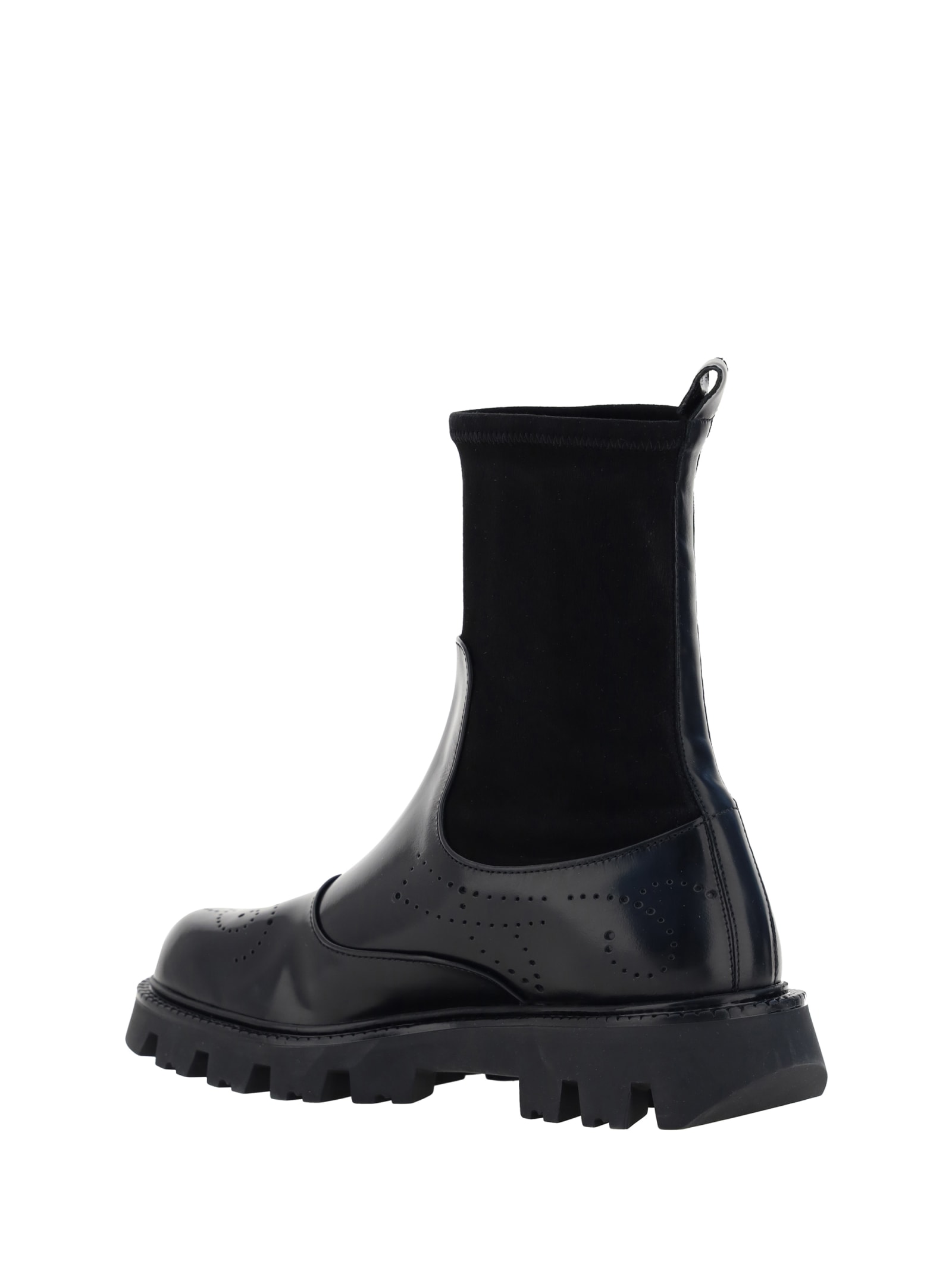 Shop Fratelli Rossetti Ankle Boots In Nero