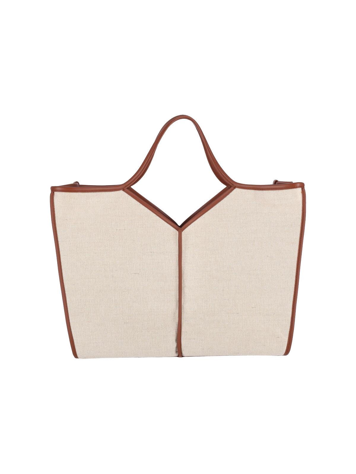 Hereu Calella Squared Tote Bag In Cream