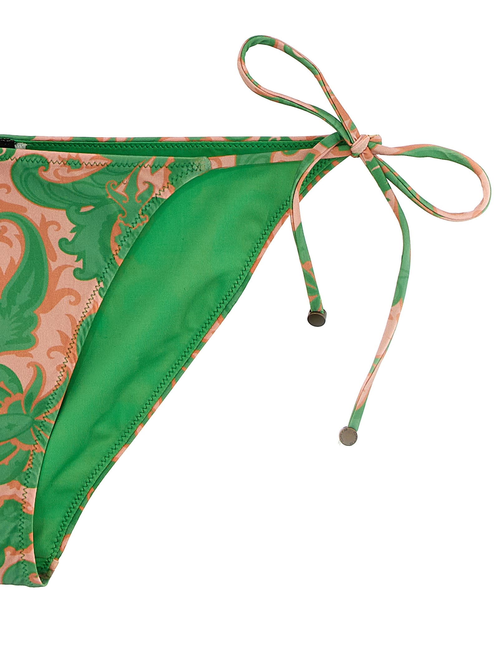 Etro Floral Paisley Bikini Beachwear In Multicolor