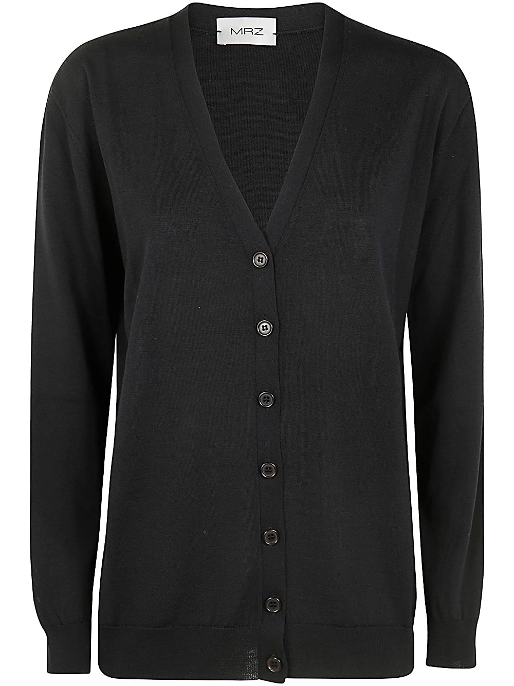 Shop Mrz Cardigan In Black