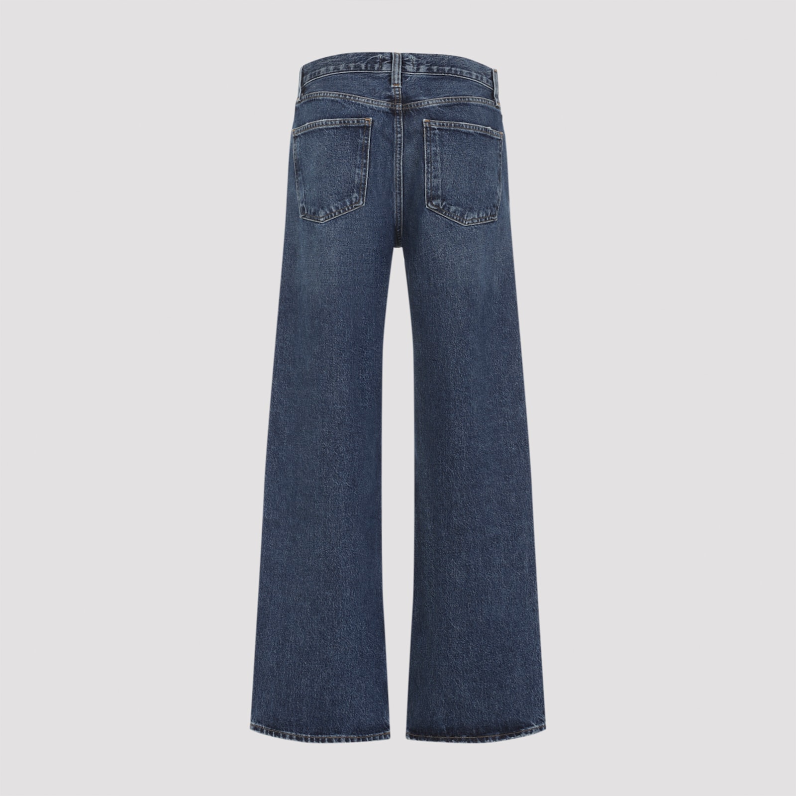 Agolde Cotton Arc Jeans In Blue