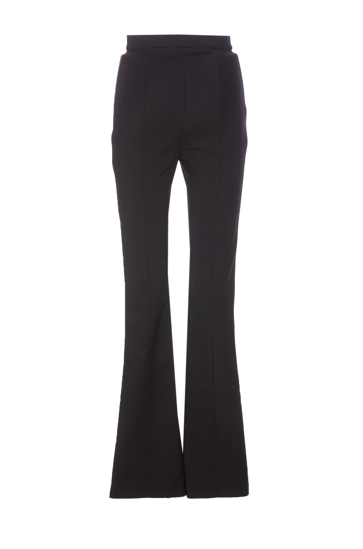 Shop Patrizia Pepe Trousers  In Black