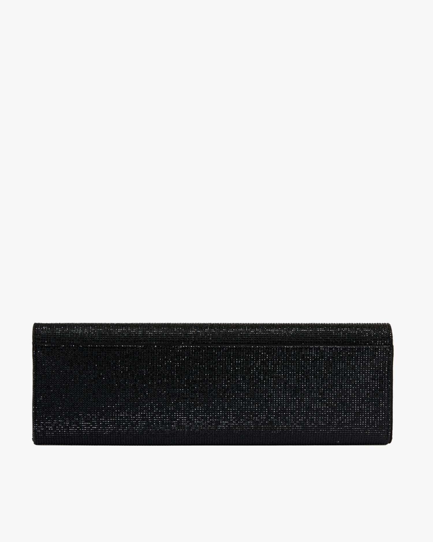 Shop John Richmond Flap Clutch Bag In Nero