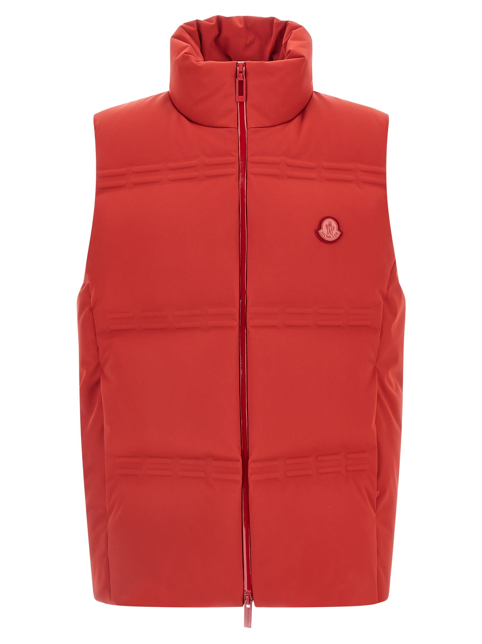Moncler Genius Moncler X Asap Rocky Sparky Vest In Red