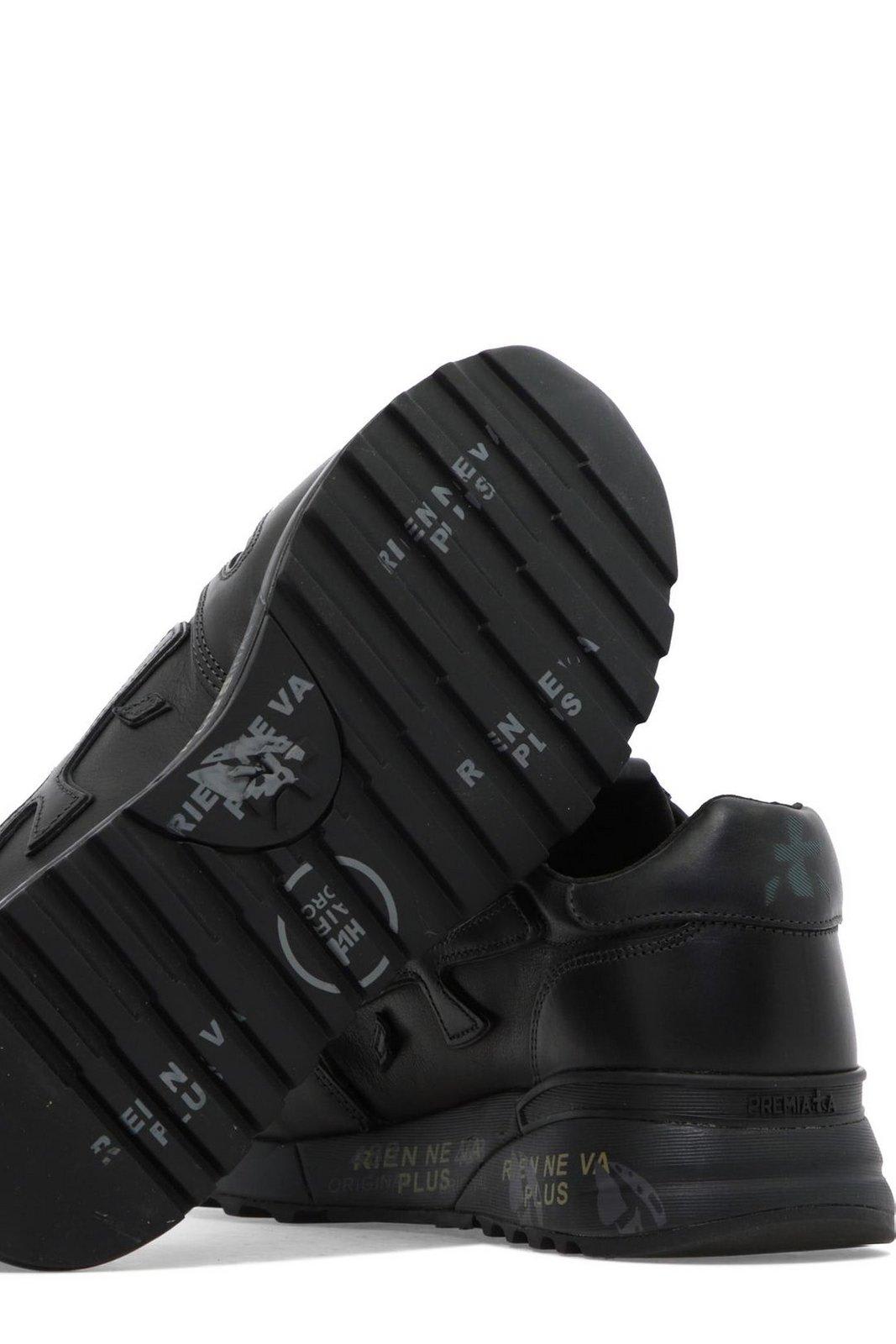 Premiata Mick Lace-up Sneakers In Black