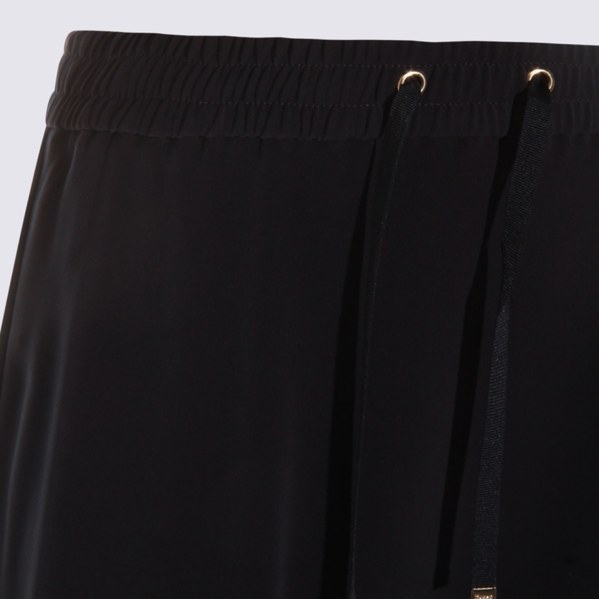 Herno Midi And Knee Length Skirt With Drawstring In Black