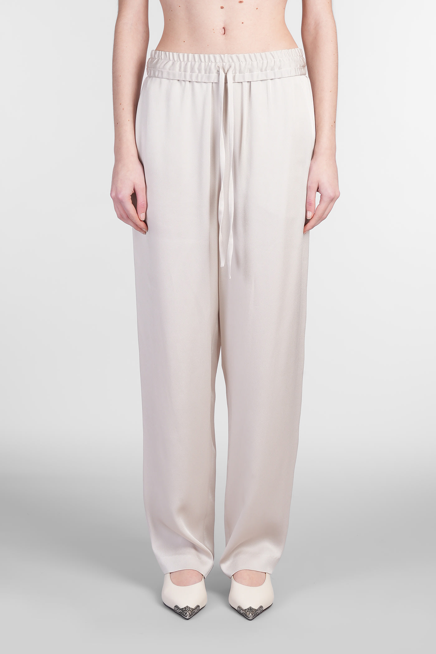 Isabel Marant Kendry Pants In Beige Viscose