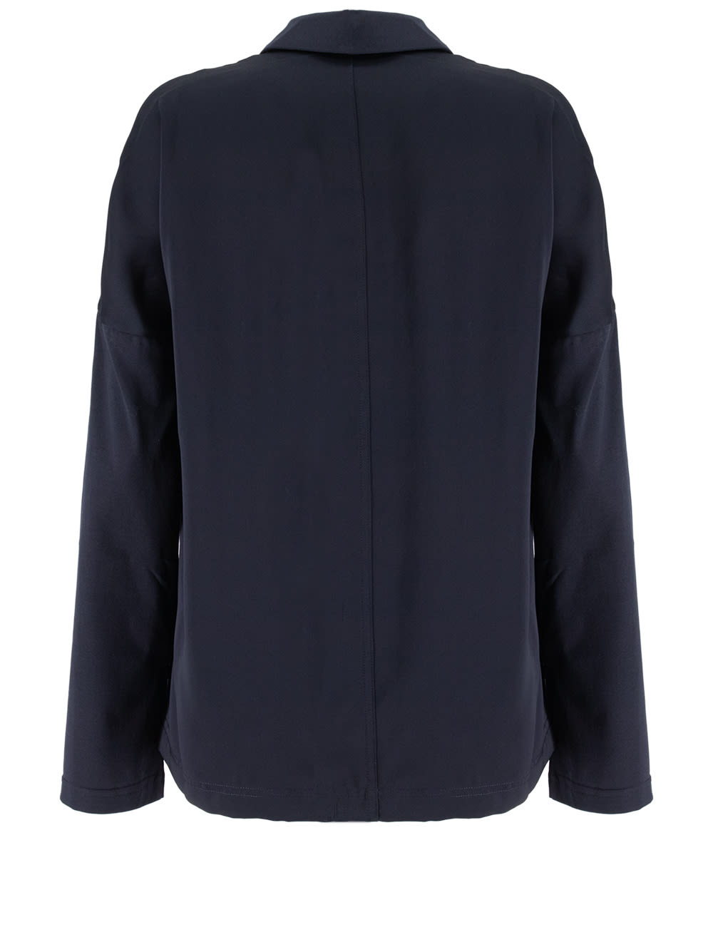 Shop Fabiana Filippi Polo Shirt In Blu Notte