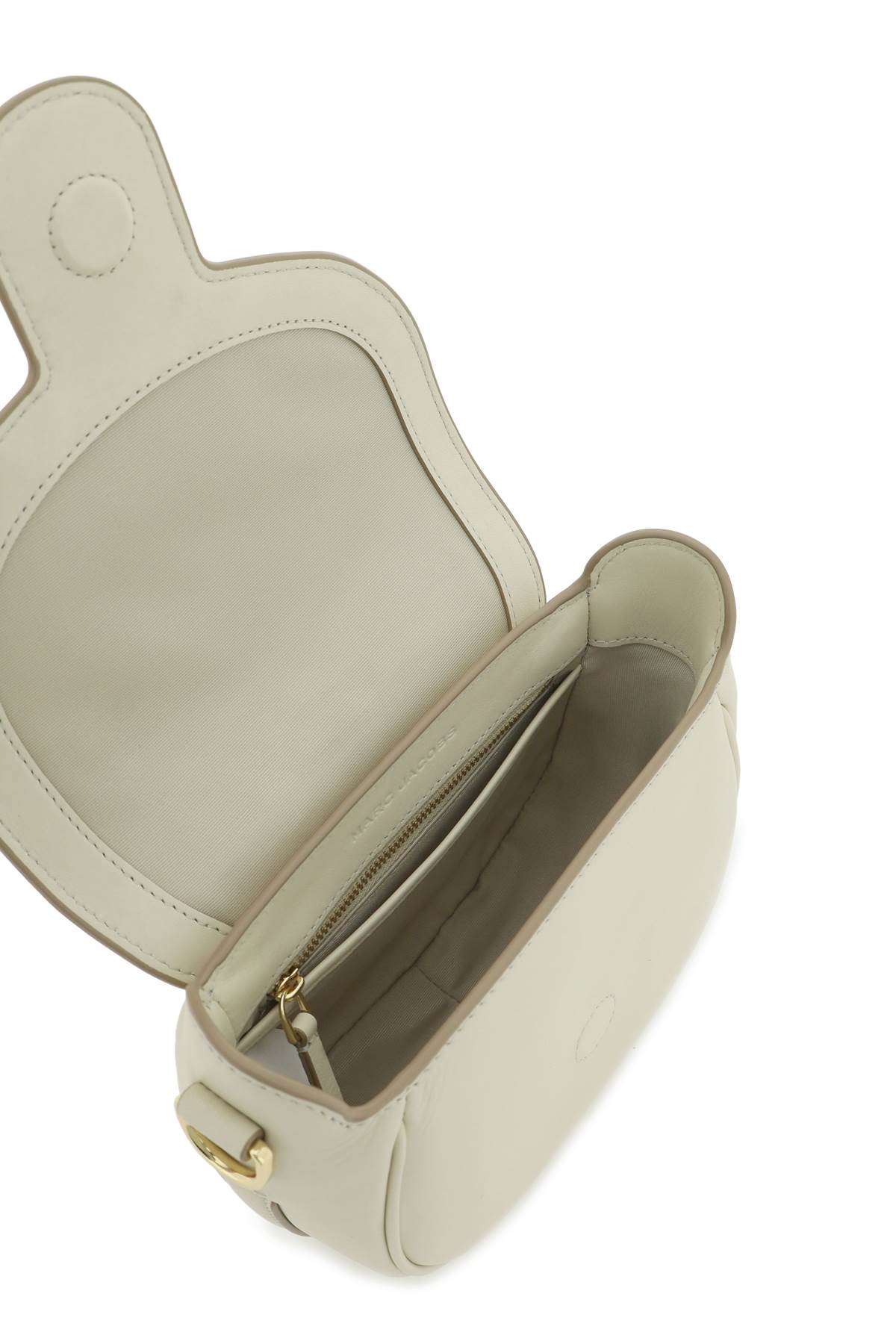 Marc Jacobs Saddle The J Marc Small Bag In White