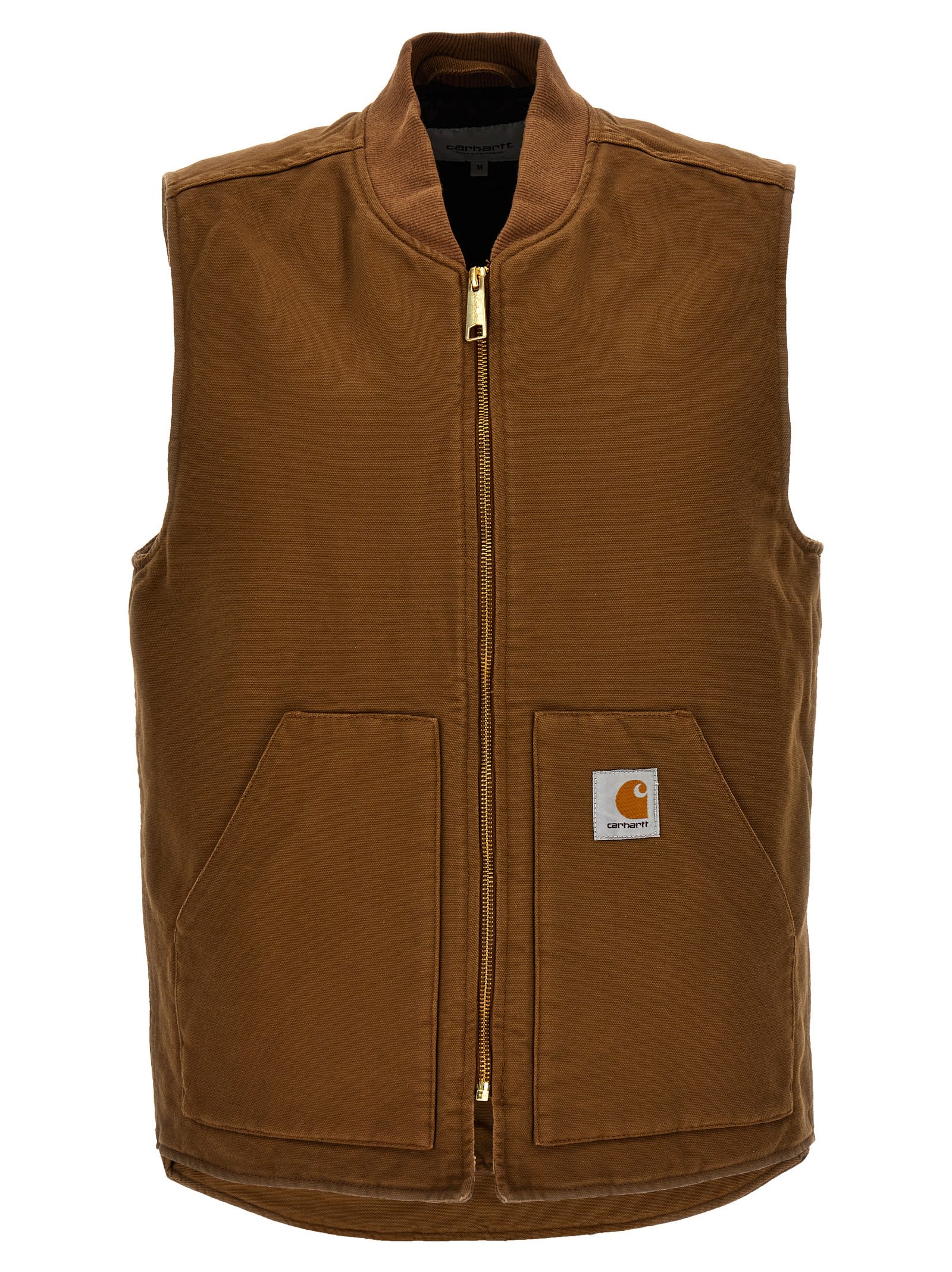 Shop Carhartt Classic Vest In Hamilton Brown