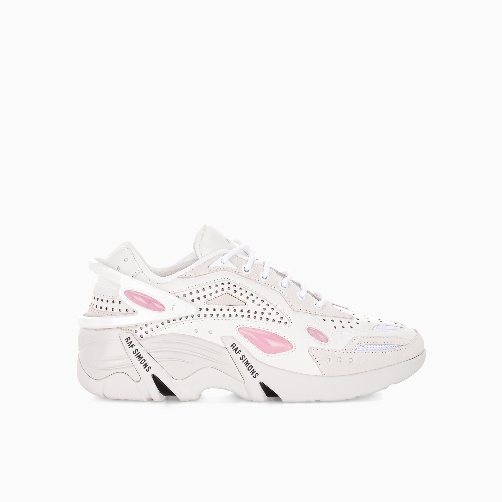 Raf Simons Cyclon-21 Low-top Sneakers In White