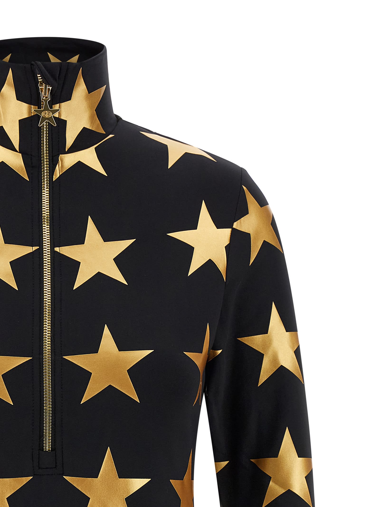 Goldbergh Lunaria Technical Jersey In Gold