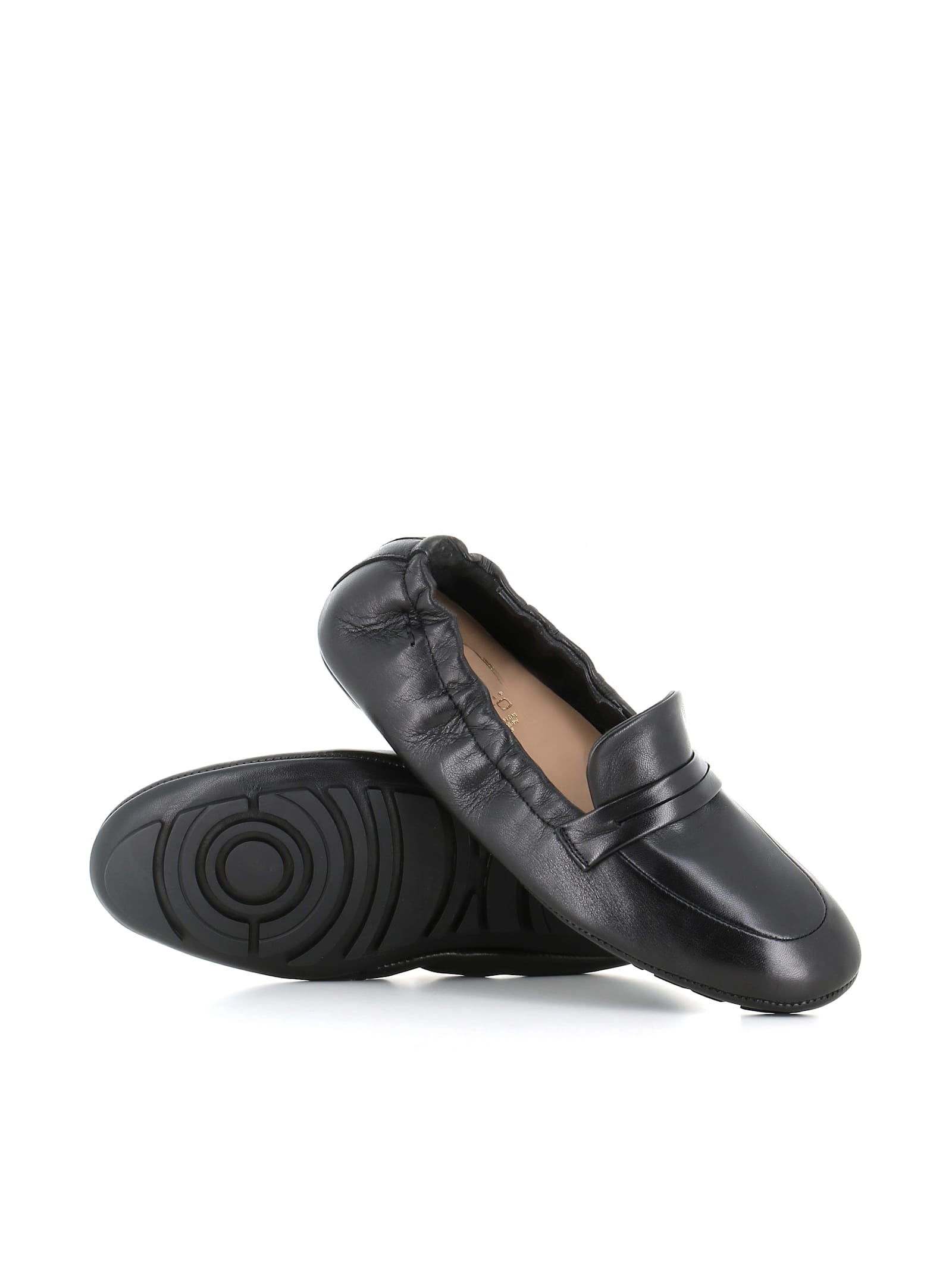 Alexander Hotto Leather Slippers In Black
