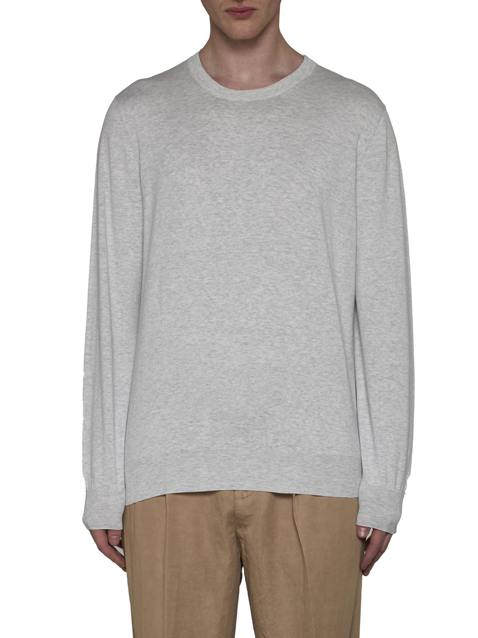 Brunello Cucinelli Sweater In Fog