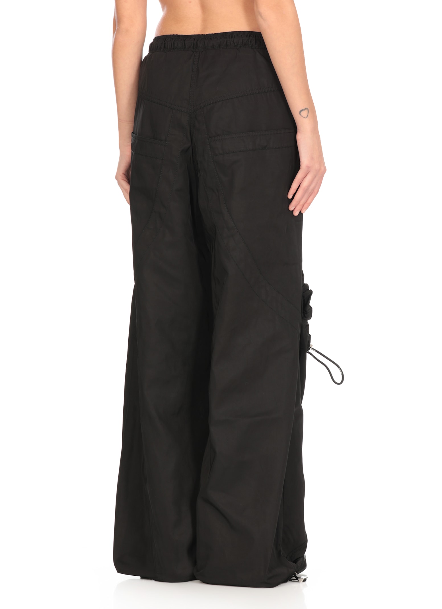 Attico Elegant Long Pants For Women In Black