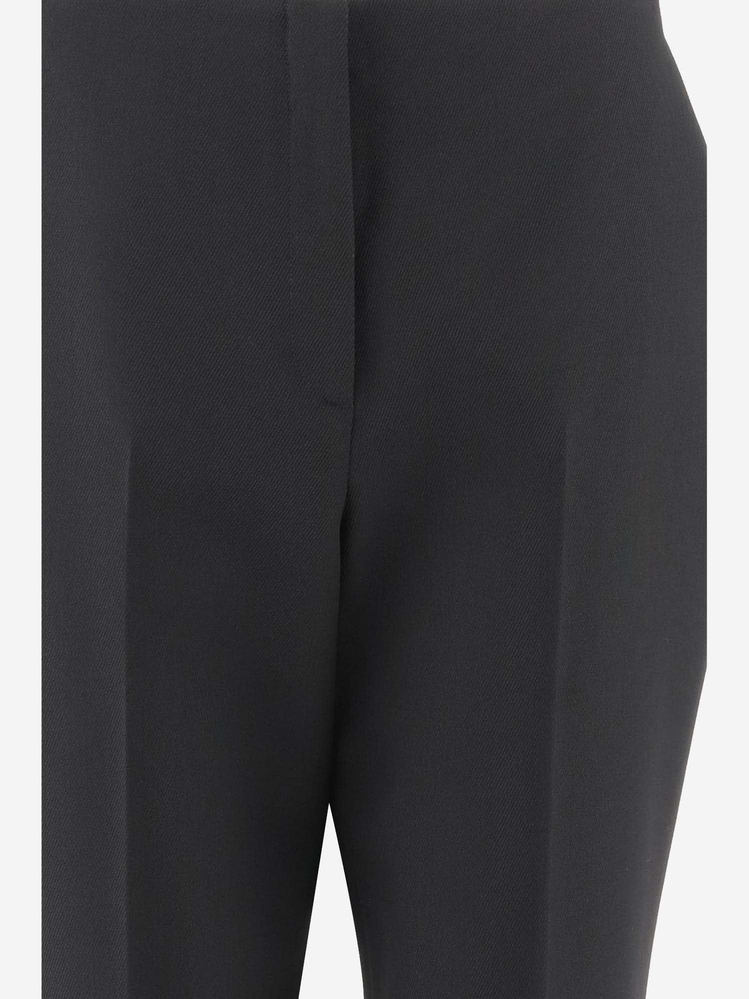 Shop Partow Wool Pants In Black