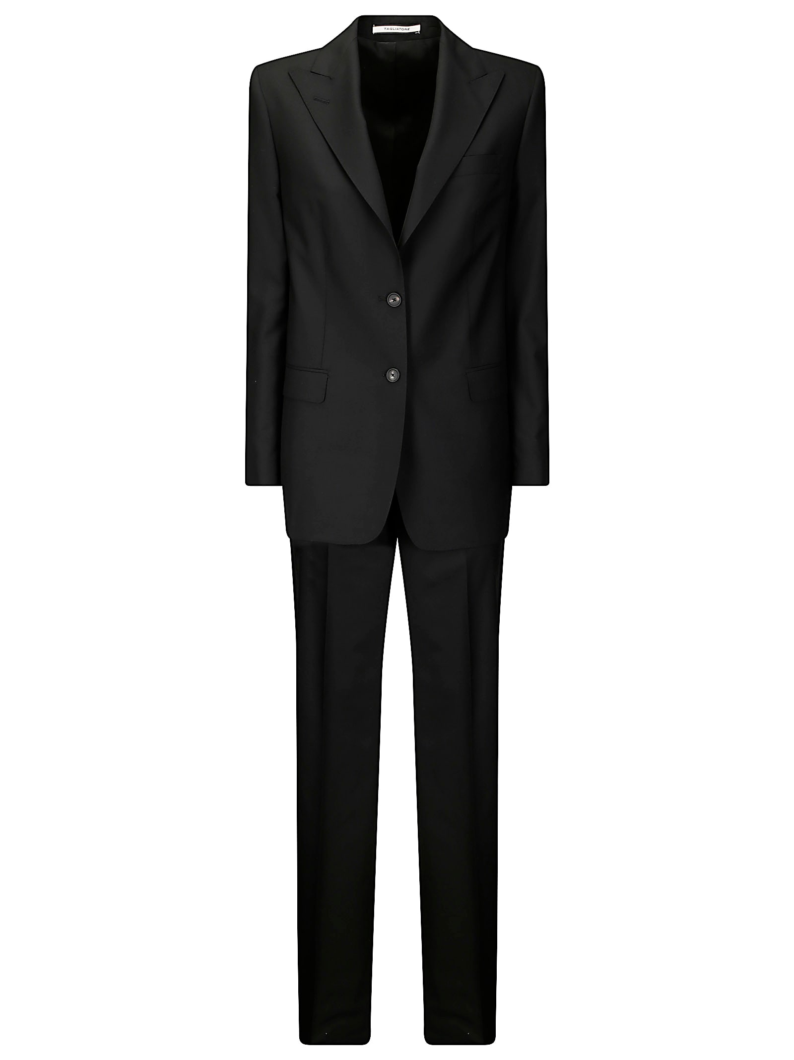Tagliatore Tailored Wool And Silk Blend Suit