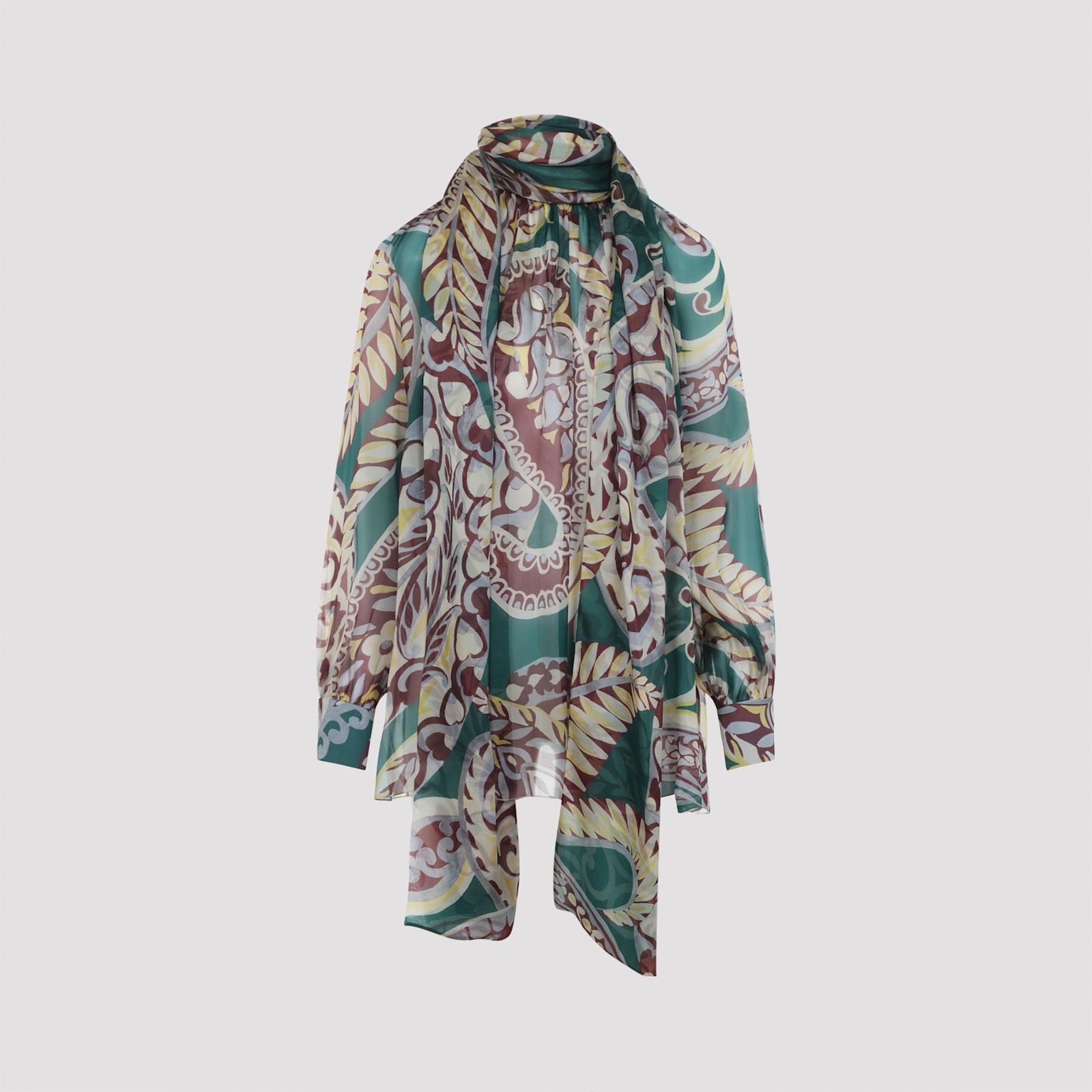 Etro Paisley Print Blouse Shirt And Blouse Multicolor In Multi