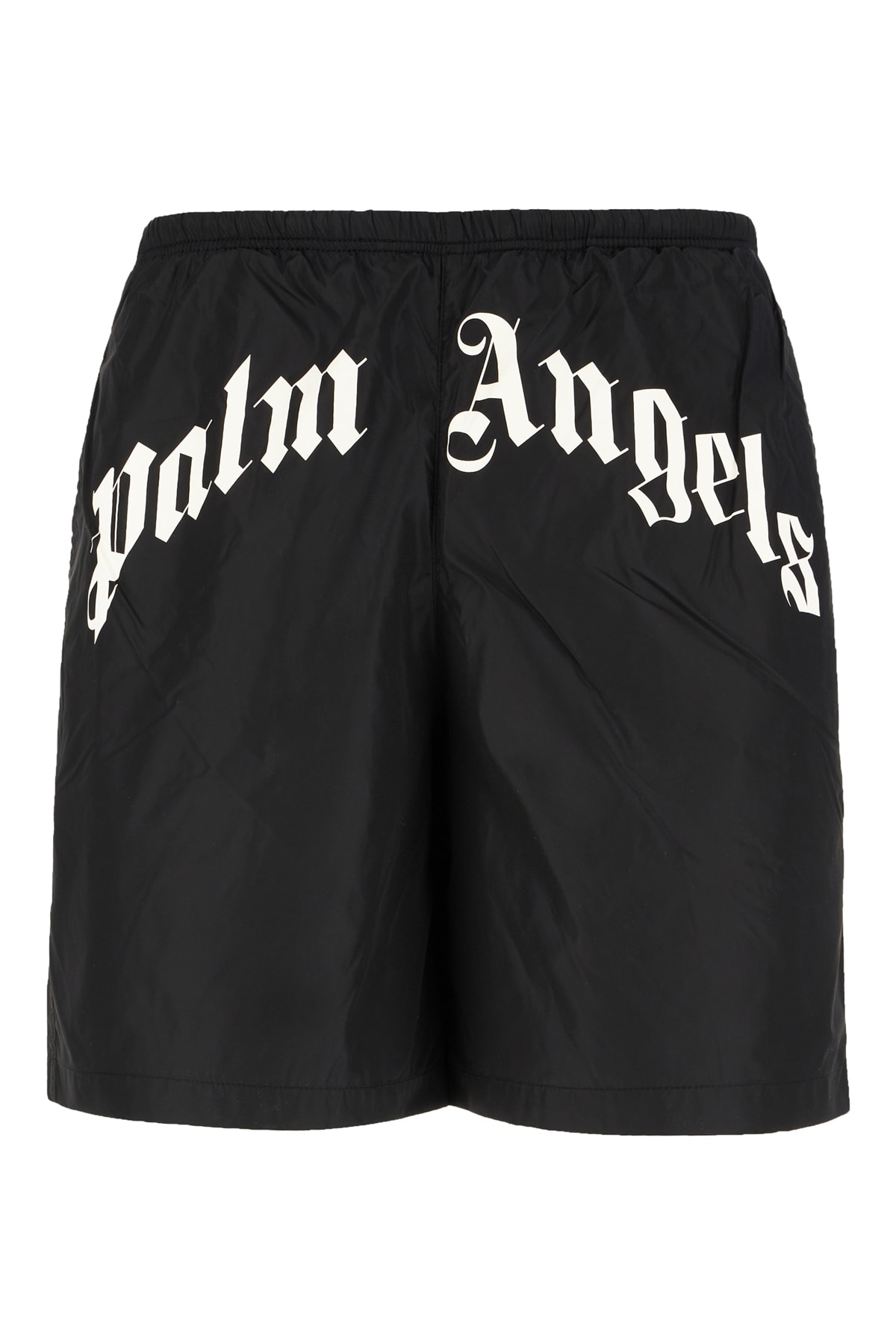 Black Nylon Swimming Shorts