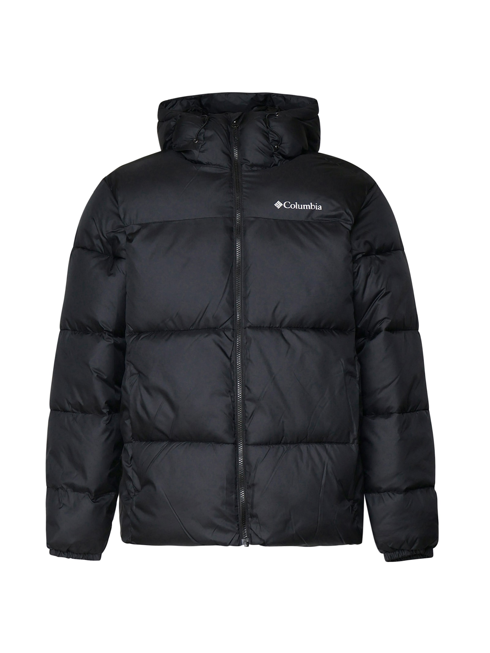 Columbia Puffect Ii Hooded Jacket In Black