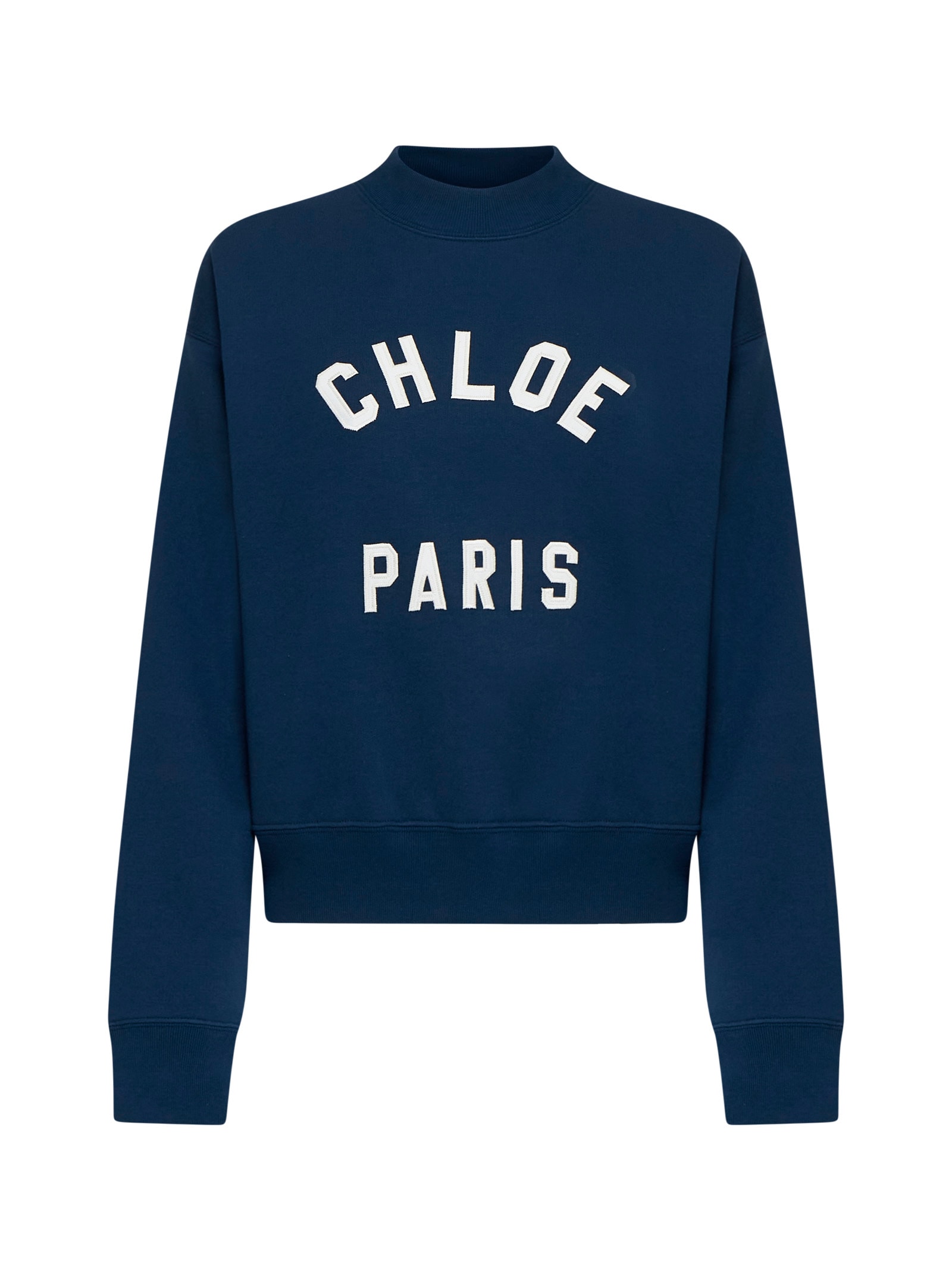 Shop Chloé Sweater In Classic Navy