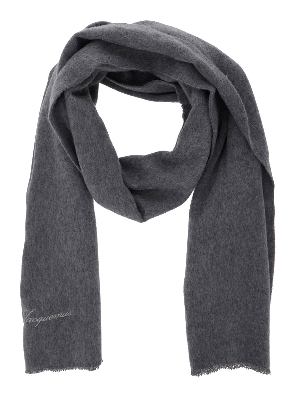 Jacquemus Men L Echarpe Tailleur In Gray