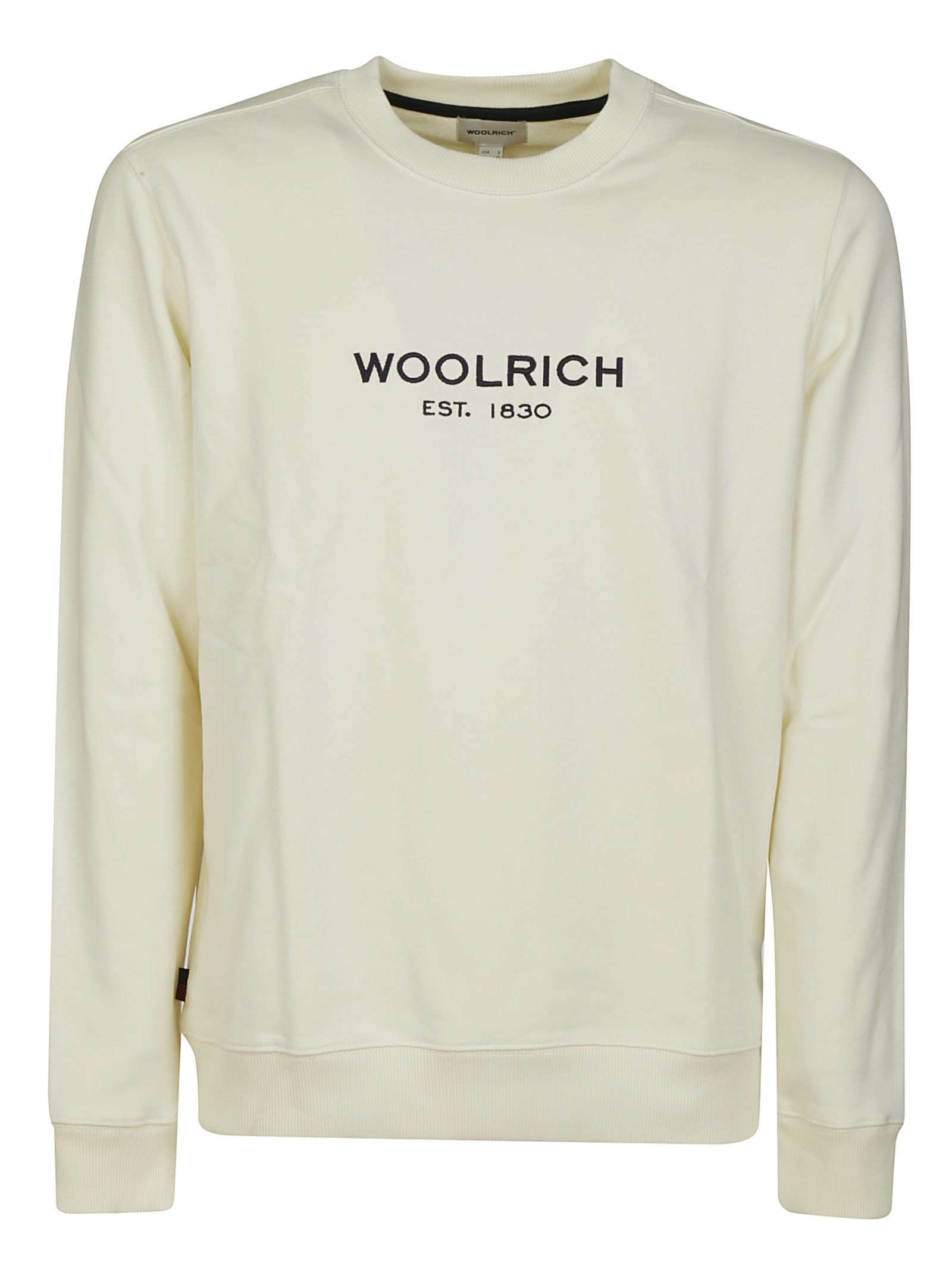 WOOLRICH EMBROIDERED LOGO SWEATSHIRT,11292207