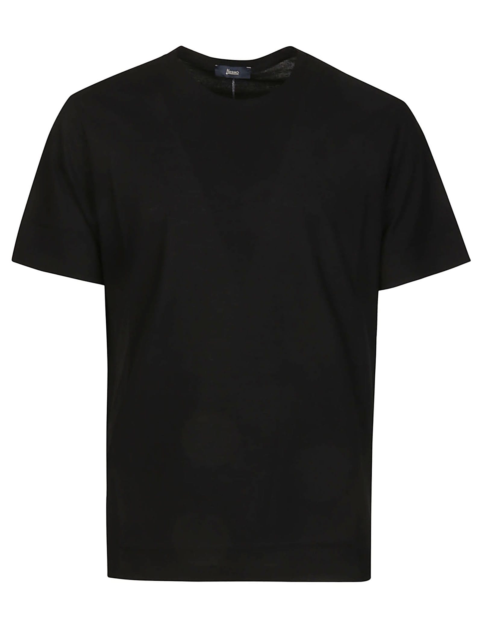 Herno T-shirt In Crepe Jersey