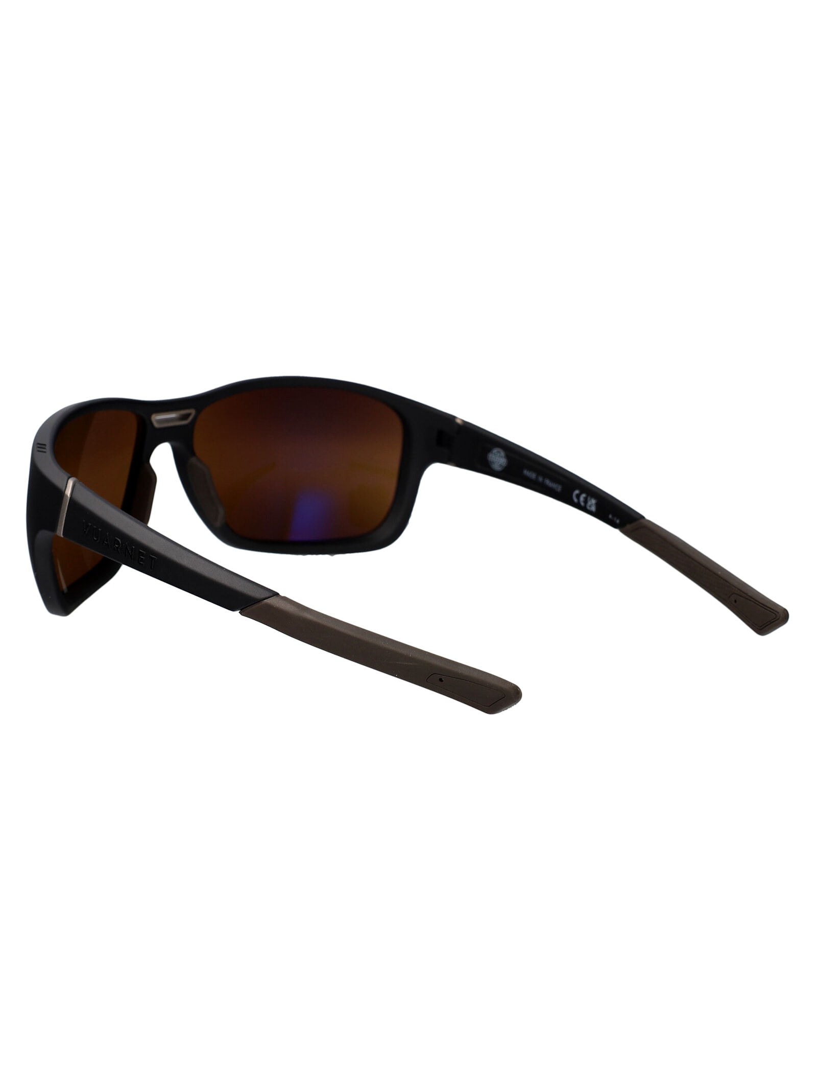 Vuarnet Racing 02 Sunglasses In Matte Black Brown