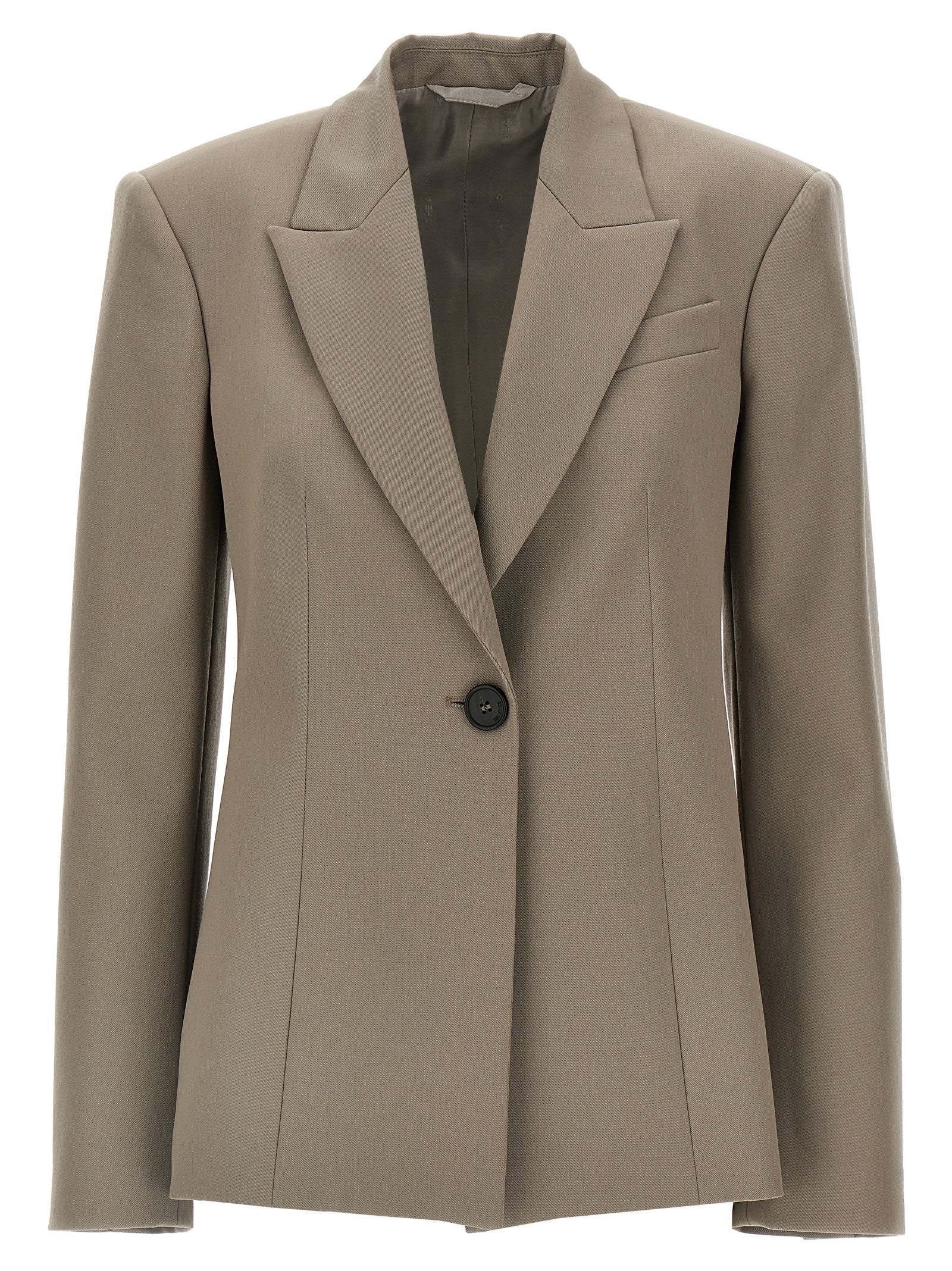 Single-breasted Wool Blazer