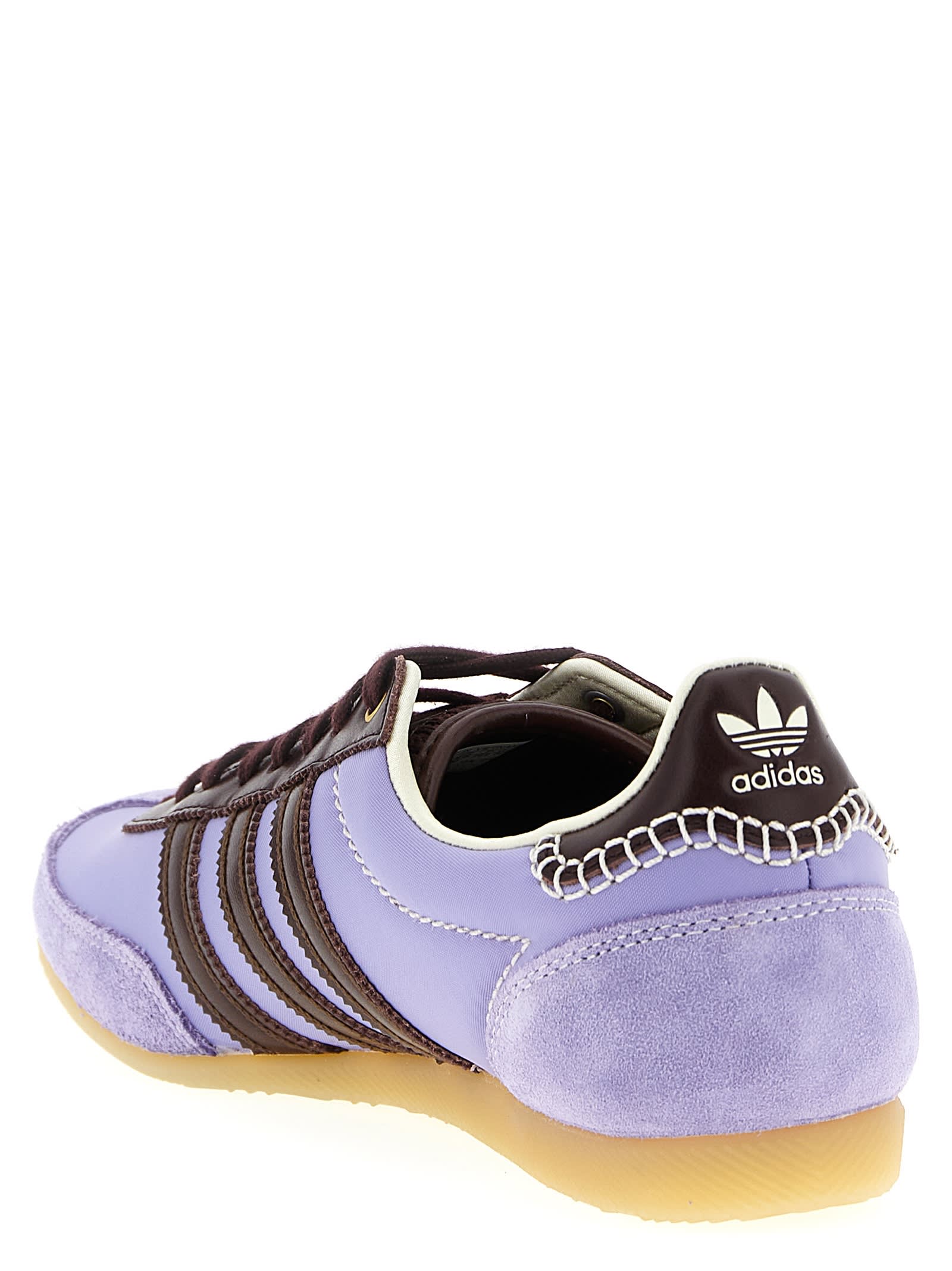 Adidas Originals X Wales Bonner Suede-leather Sneakers In Purple