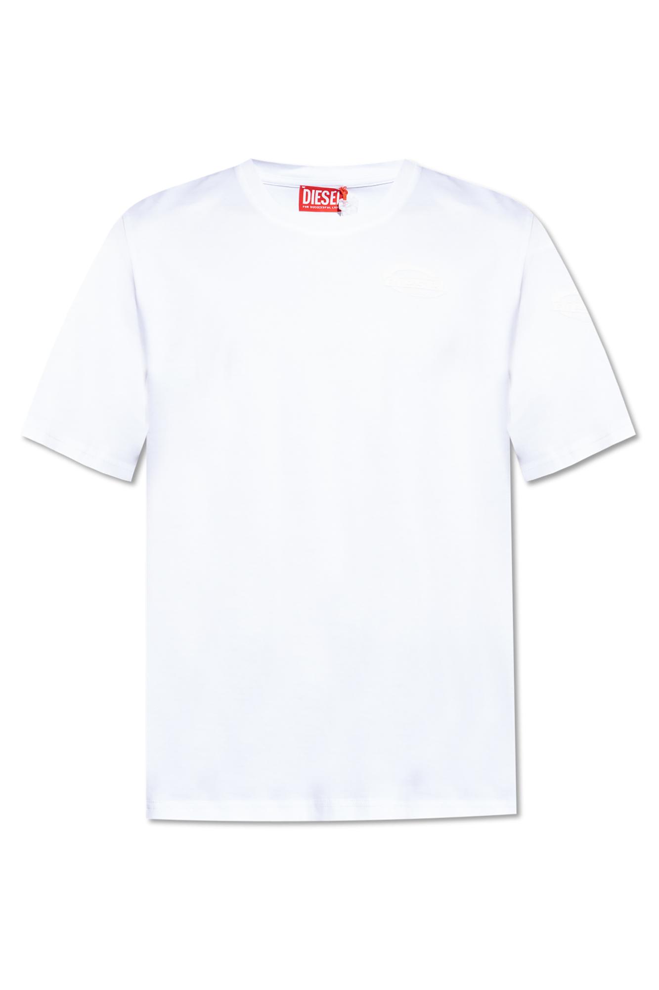 Diesel Short-sleeved T-shirt In Black