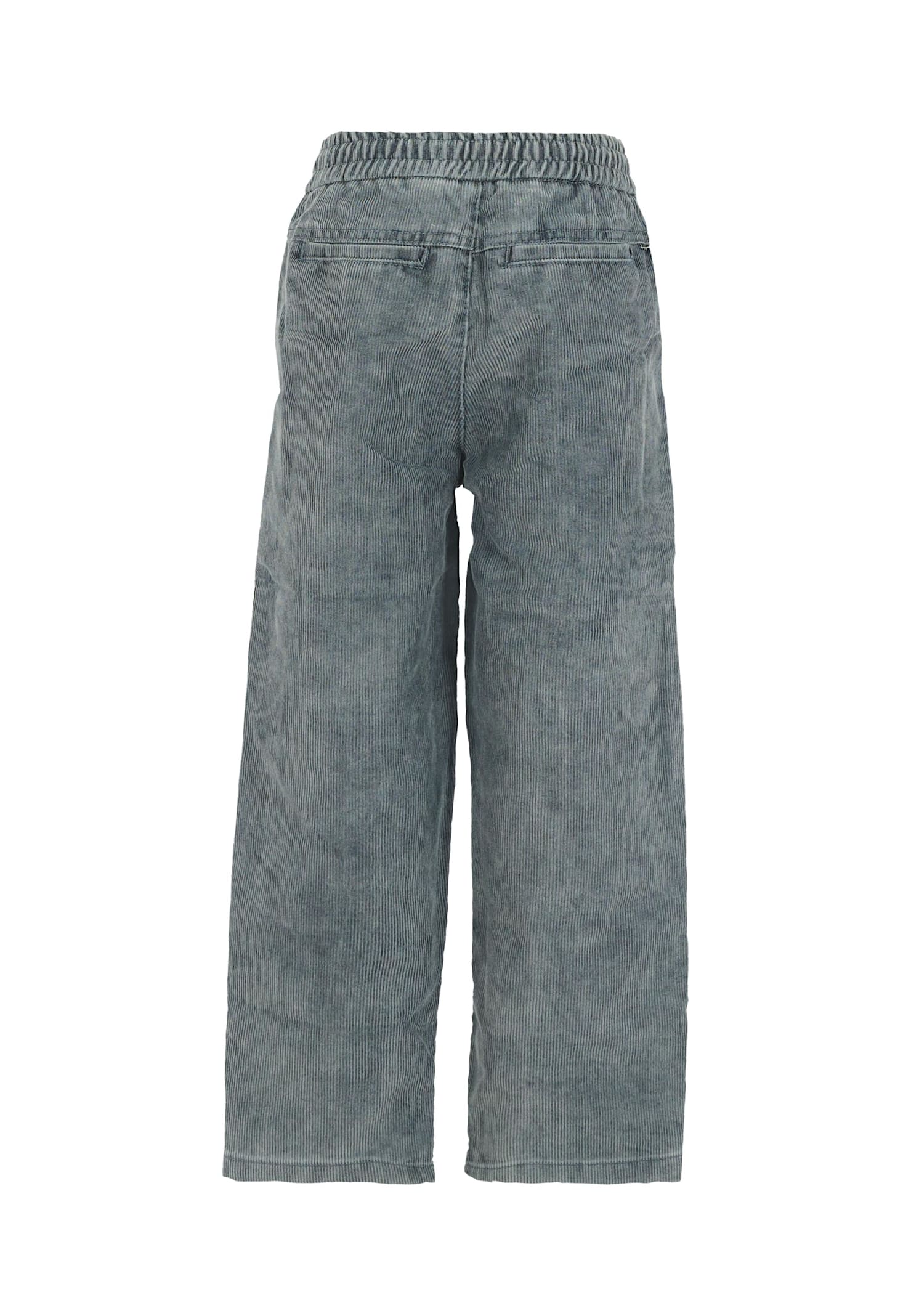 Molo Blue Trousers For Boy In Blue