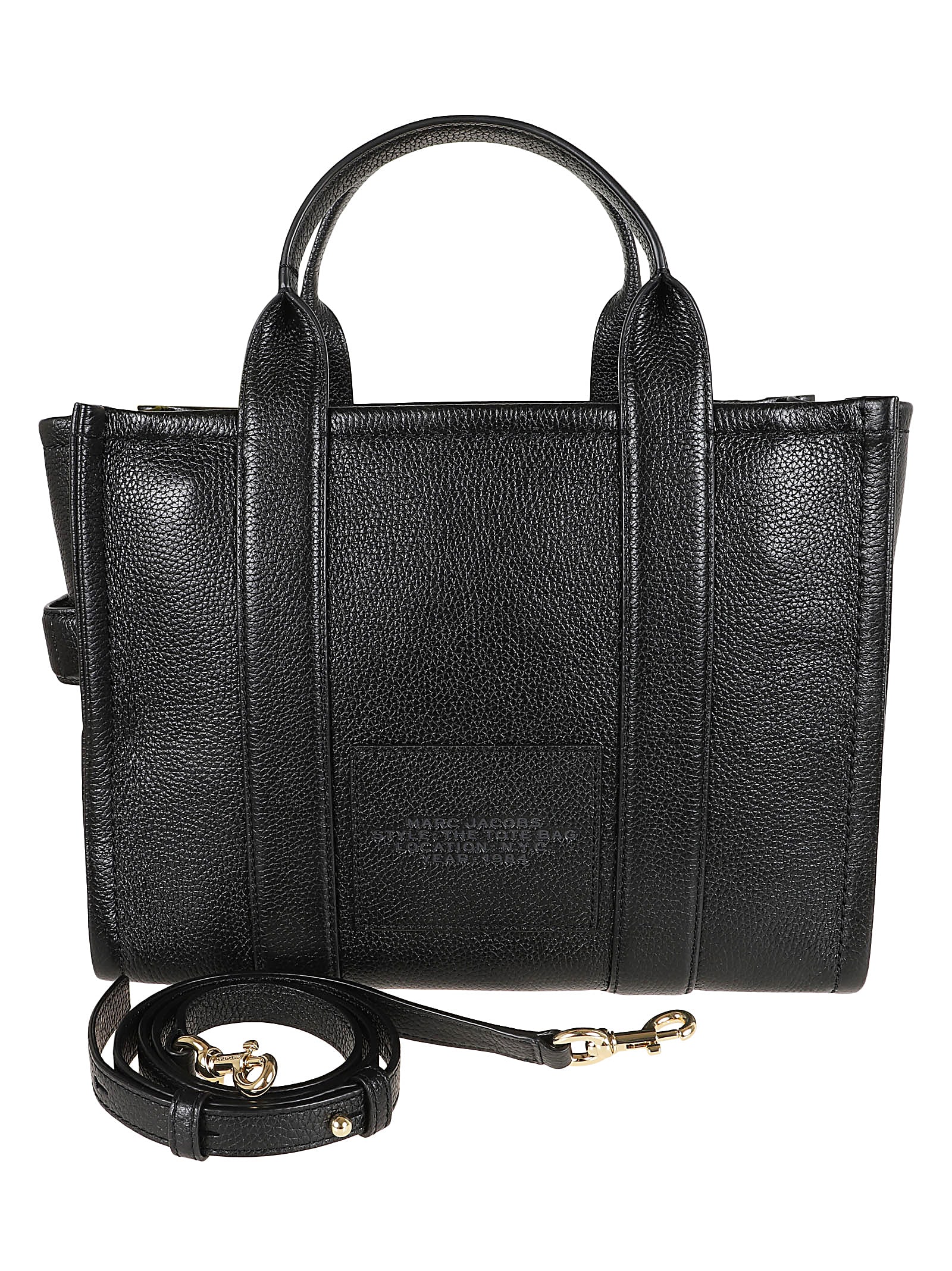 Shop Marc Jacobs The Small Tote In Black