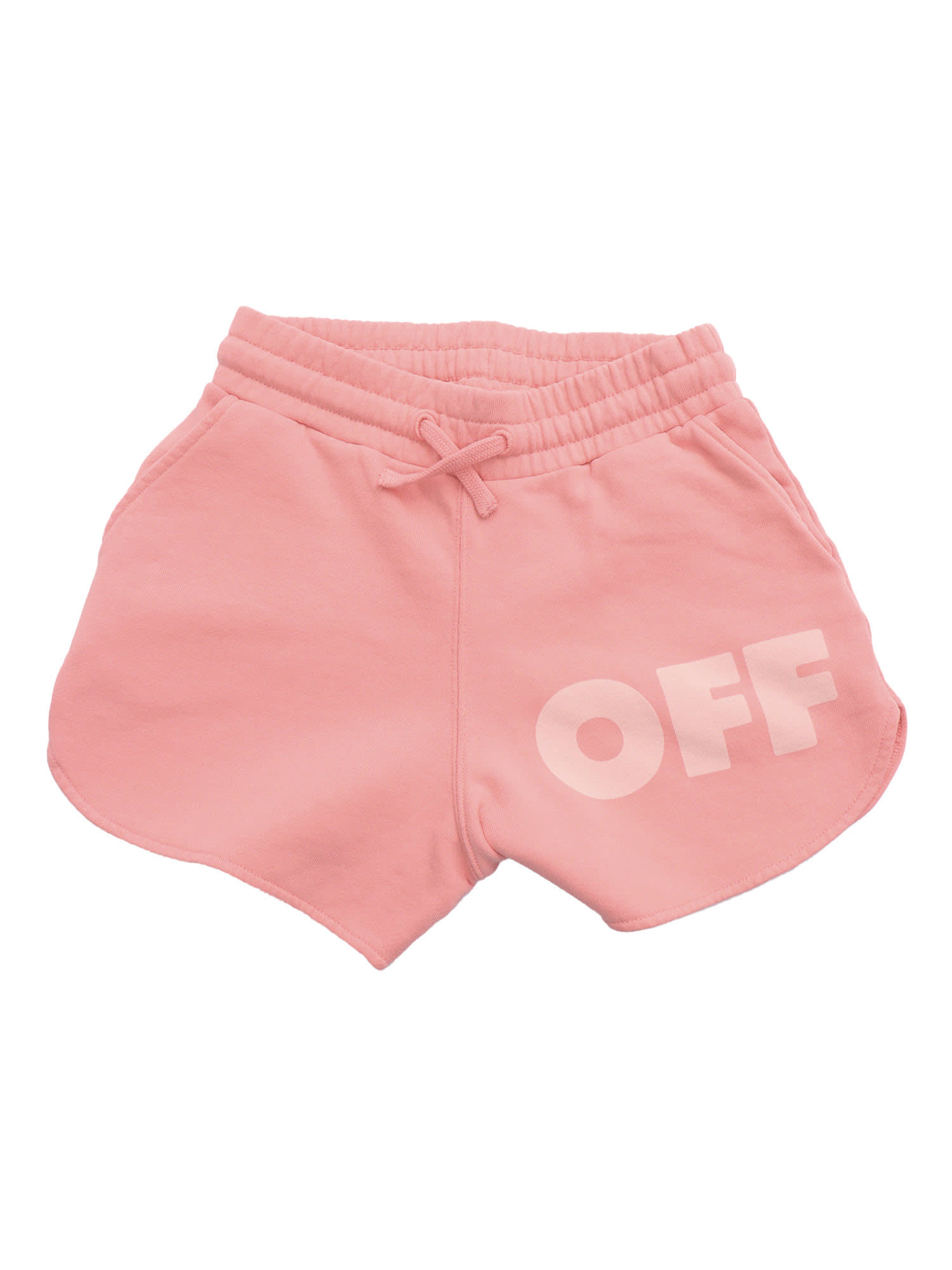 Off-white Garment Dyed Short Pink - Soft Pink In Pink
