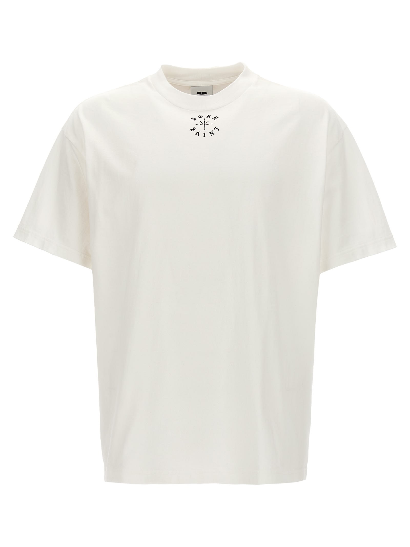 Saint Mxxxxxx Born Saint T-shirt In White