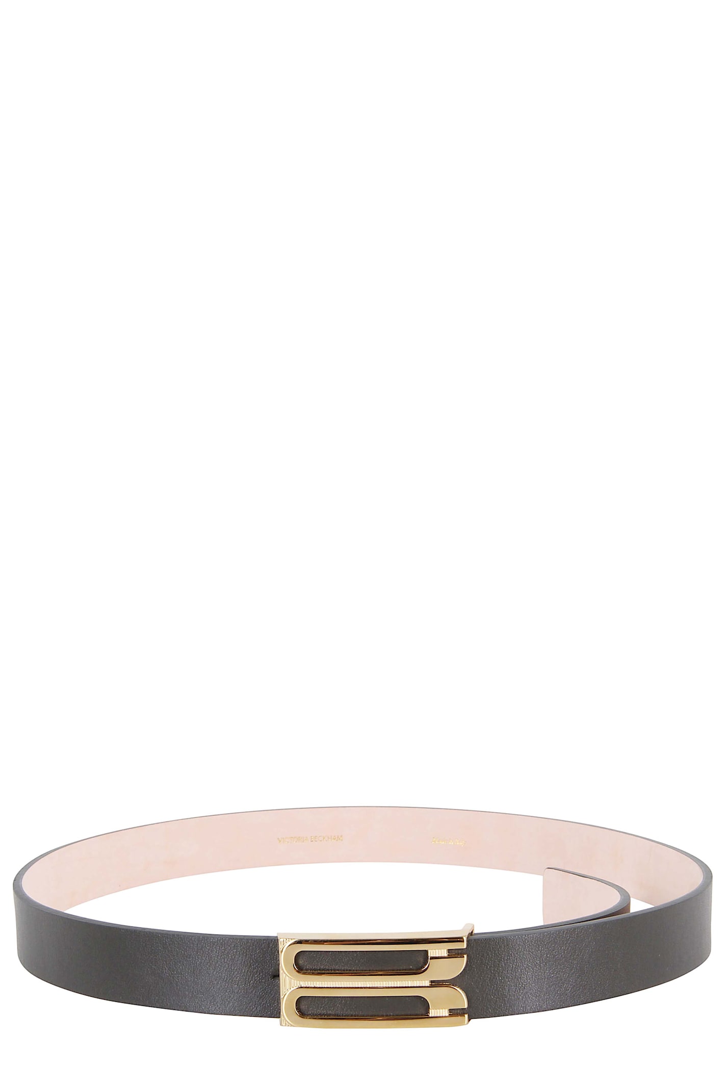 Victoria Beckham Regular Frame Belt In Gray