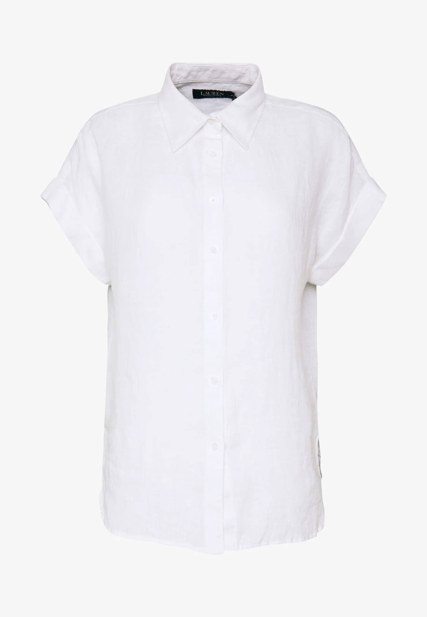 Ralph Lauren Broono Short Sleeve Shirt In White