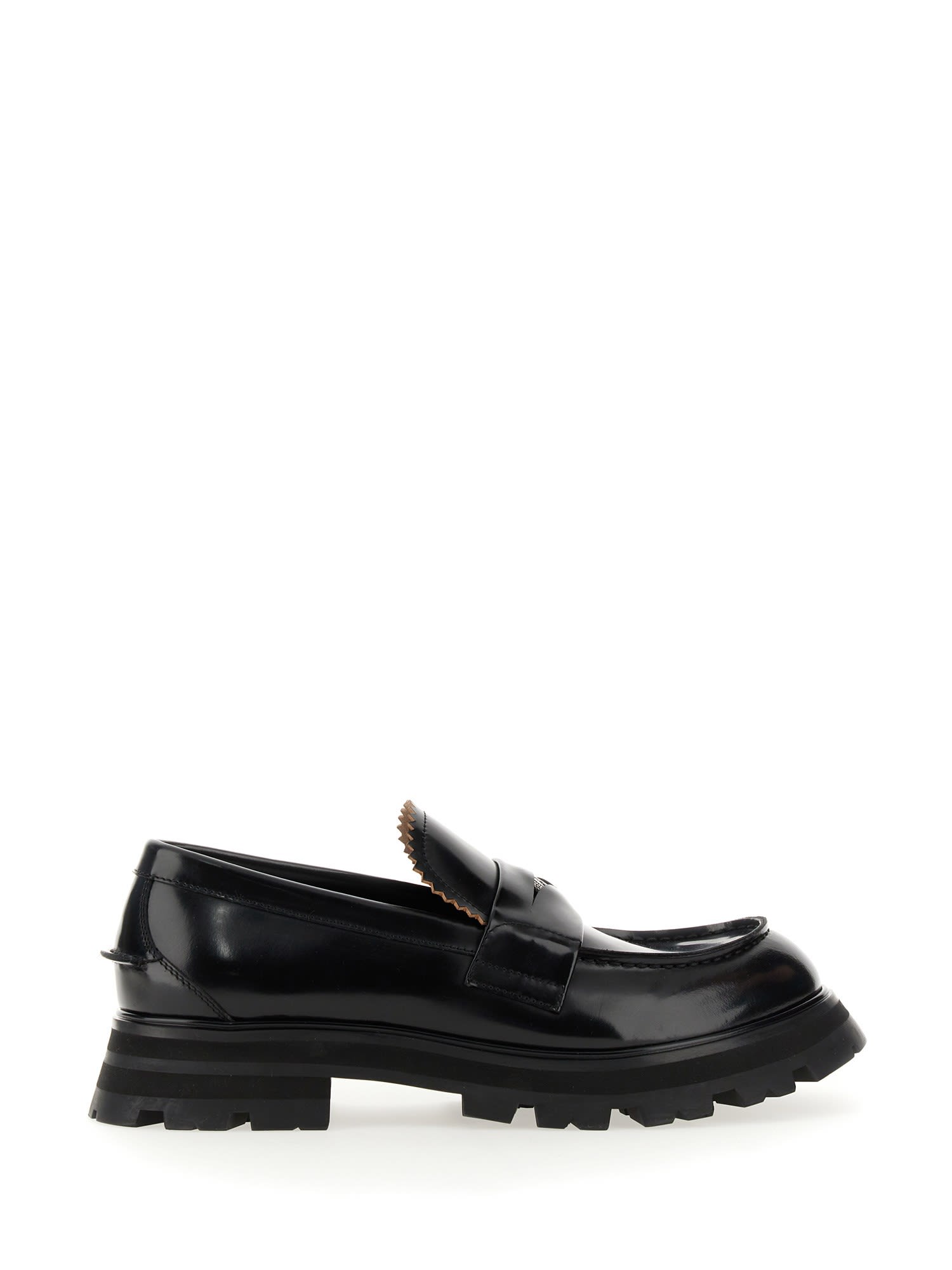 ALEXANDER MCQUEEN LEATHER LOAFER