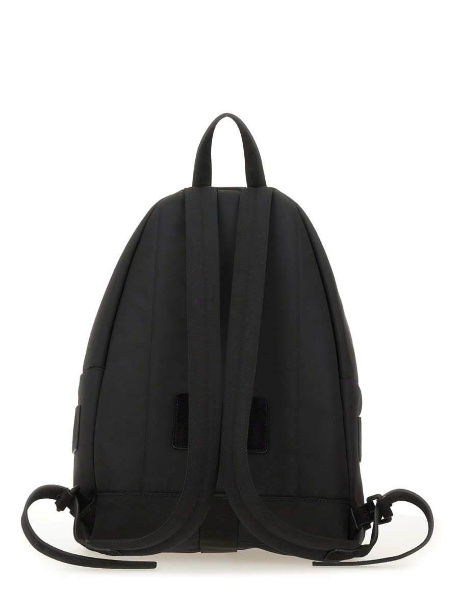 Moschino Versatile Backpack Featuring Adjustable Straps In Black