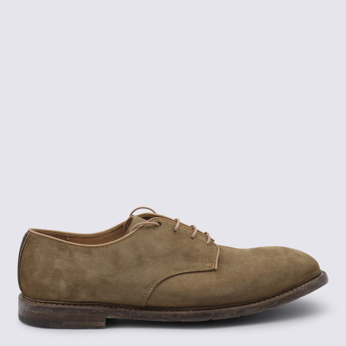 Sand Cobi Leather Lace Up Shoes