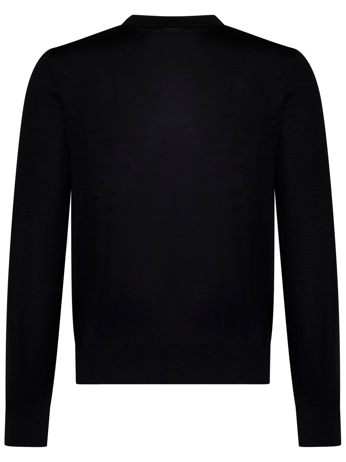 Shop Dsquared2 Crewneck Pullover Jumper In Black