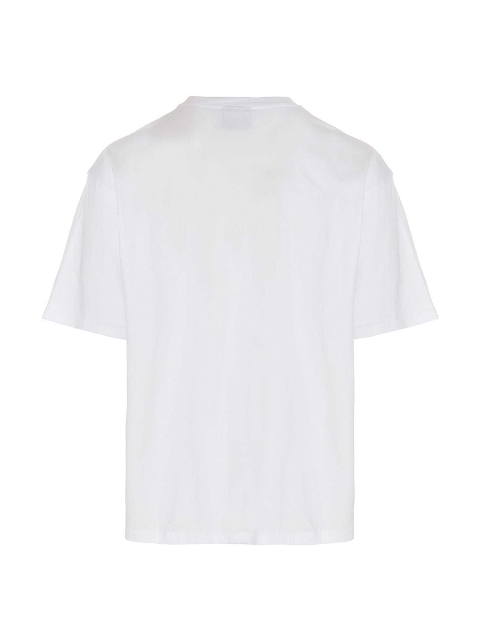 Shop Bluemarble T-shirt Mauve Pocket In White