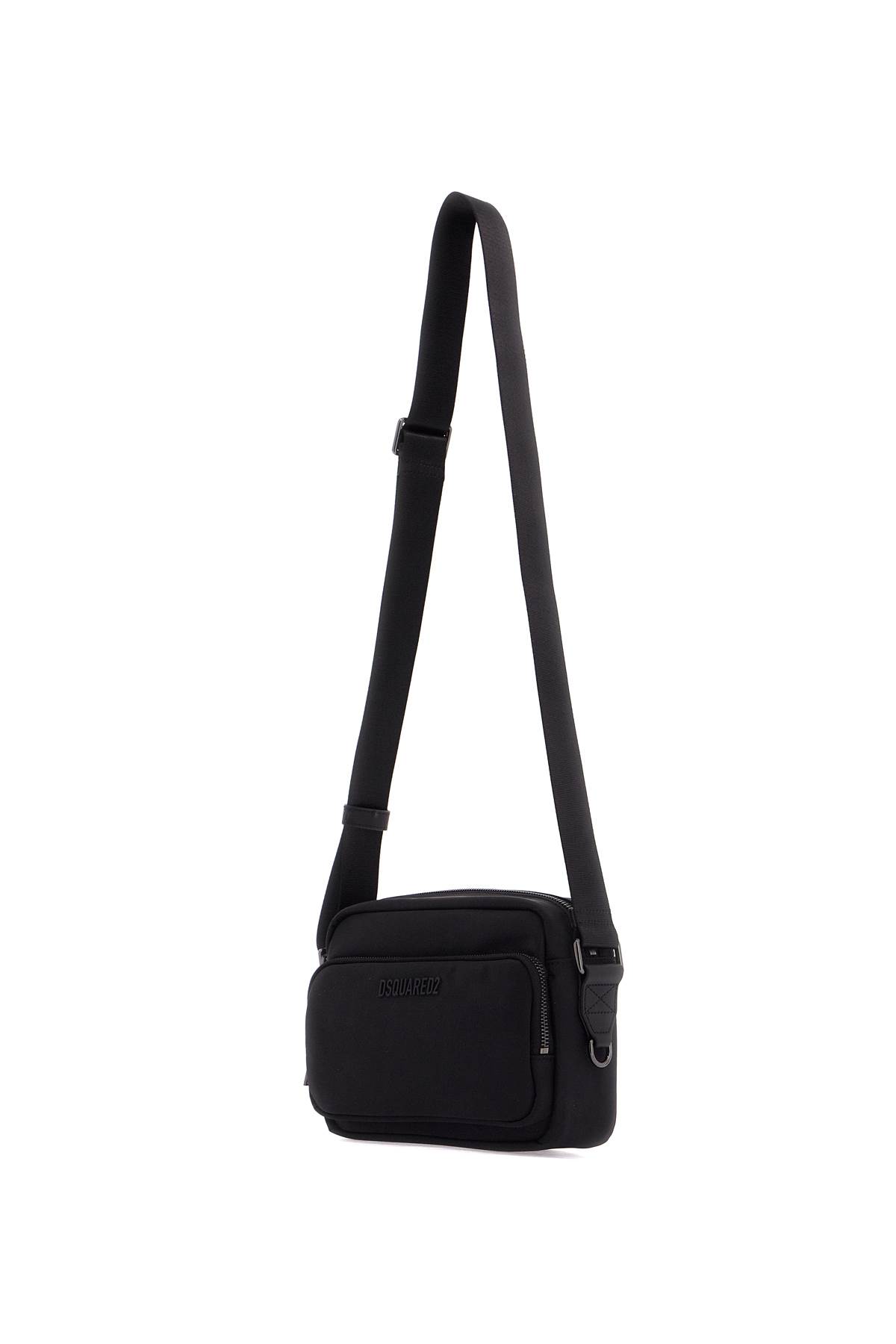 Dsquared2 Adjustable Shoulder Strap Shoulder Bag In Black